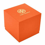 Buy Shop Tory Burch The Tory Chronograph Black Dial Black Leather Strap Watch for Women - TBW1055 USA Online