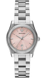 Buy Shop Emporio Armani Federica Pink Dial Silver Steel Strap Watch for Women - AR11658 USA Online