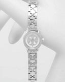 Buy Shop Tory Burch Reva Silver Dial Silver Steel Strap Watch for Women - TBW4044 USA Online