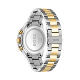 Buy Shop Hugo Boss Runner Chronograph Grey Dial Two Tone Steel Strap Watch for Men - 1514144 USA Online