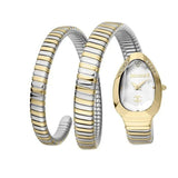 Buy Shop Just Cavalli Glam Evo 4 White Dial Two Tone Steel Strap Watch for Women - JC1L209M0065 USA Online