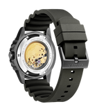 Buy Shop Citizen Mechanical Automatic Black Dial Black Rubber Strap Watch for Men - NJ0125-11E USA Online