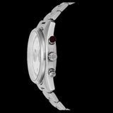 Buy Shop Emporio Armani Racer Chronograph White Dial Silver Steel Strap Watch for Men - AR11645 USA Online