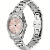 Buy Shop Emporio Armani Federica Pink Dial Silver Steel Strap Watch for Women - AR11658 USA Online
