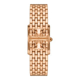 Buy Shop Tory Burch Eleanor Mother of Pearl White Dial Rose Gold Steel Strap Watch for Women - TBW1079 USA Online