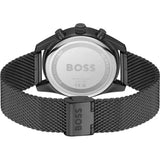 Buy Shop Hugo Boss Skytraveller Chronograph Black Dial Black Mesh Strap Watch for Men - 1514150 USA Online