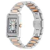 Buy Shop Emporio Armani Genni Mother of Pearl Dial Two Tone Steel Strap Watch for Women - AR11626 USA Online