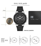 Buy Shop Hugo Boss Taper Chronograph Black Dial Black Leather Strap Watch for Men - 1514085 USA Online