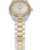 Buy Shop Emporio Armani Federica Mother of Pearl Dial Two Tone Steel Strap Watch for Women - AR11559 USA Online