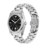 Buy Shop Emporio Armani Frederico Analog Black Dial Silver Steel Strap Watch for Men - AR11622 USA Online