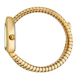 Buy Shop Just Cavalli Serpente Metallica White Dial Gold Steel Strap Watch for Women - JC1L224M0035 USA Online