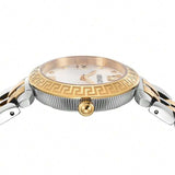 Buy Shop Versace Daphnis White Dial Two Tone Steel Strap Watch for Women - VEOCA0324 USA Online