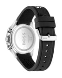 Buy Shop Hugo Boss Runner Chronograph Black Dial Black Silicone Strap Watch for Men - 1514141 USA Online