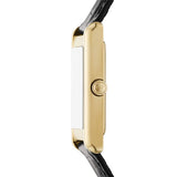 Buy Shop Emporio Armani Gino Black Dial Black Leather Strap Watch for Men - AR11666 USA Online