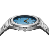Buy Shop D1 Milano Ultra Thin Blue Dial Silver Steel Strap Watch for Women - D1-UTBL17 USA Online