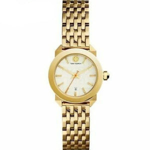 Buy Shop Tory Burch Whitney White Dial Gold Steel Strap Watch for Women - TBW8000 USA Online