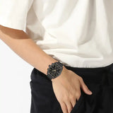 Buy Shop Hugo Boss Skytraveller Chronograph Black Dial Black Mesh Strap Watch for Men - 1514150 USA Online