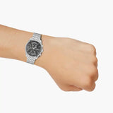 Buy Shop Hugo Boss Skytraveller Chronograph Grey Dial Silver Steel Strap Watch for Men - 1514151 USA Online