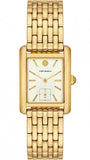 Buy Shop Tory Burch Eleanor White Dial Gold Steel Strap Watch for Women - TBW1060 USA Online