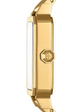 Buy Shop Tory Burch Robinson White Dial Gold Steel Strap Watch for Women - TBW1500 USA Online