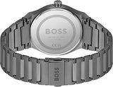 Buy Shop Hugo Boss Candor Grey Dial Grey Steel Strap Watch for Men - 1514078 USA Online