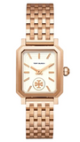 Buy Shop Tory Burch Robinson White Dial Rose Gold Steel Strap Watch for Women - TBW1502 USA Online
