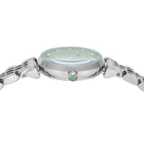 Buy Shop Emporio Armani Gianni T Bar Green Dial Silver Steel Strap Watch for Women - AR11667 USA Online