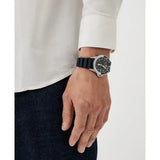 Buy Shop Emporio Armani World Explorer GMT Blue Dial Blue Rubber Strap Watch for Men - AR11592 USA Online