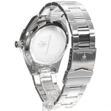 Buy Shop Maserati Competizione Green Dial Silver Steel Strap Watch for Men - R8853100043 USA Online