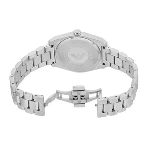 Buy Shop Emporio Armani Frederico Analog Green Dial Silver Steel Strap Watch for Men - AR11621 USA Online