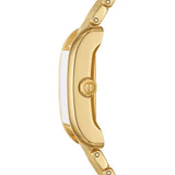 Buy Shop Tory Burch Eleanor Mother of Pearl Pink Dial Gold Steel Strap Watch for Women - TBW1077 USA Online