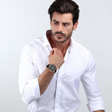 Buy Shop Maserati Epoca Limited Edition Chronograph Black Dial Black Leather Strap Watch for Men - R8871618015 USA Online