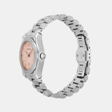 Buy Shop Emporio Armani Federica Pink Dial Silver Steel Strap Watch for Women - AR11658 USA Online