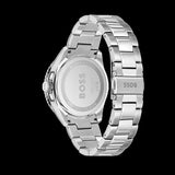 Buy Shop Hugo Boss Runner 3H Green Dial Silver Steel Strap Watch for Men - 1514208 USA Online