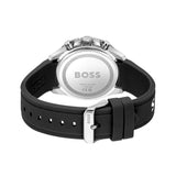 Buy Shop Hugo Boss Runner Chronograph Black Dial Black Silicone Strap Watch for Men - 1514141 USA Online
