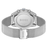 Buy Shop Hugo Boss Skytraveller Chronograph Blue Dial Silver Mesh Strap Watch for Men - 1514149 USA Online