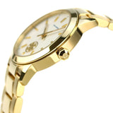 Buy Shop Tory Burch Collins White Dial Gold Steel Strap Watch for Women - TBW1300 USA Online