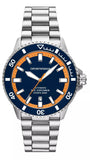Buy Shop Emporio Armani Sea Explorer Blue Dial Silver Steel Strap Watch for Men - AR60090 USA Online