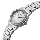 Buy Shop Emporio Armani Mia Mother of Pearl Dial Silver Steel Strap Watch for Women - AR11669 USA Online