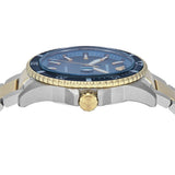 Buy Shop Emporio Armani World Explorer Blue Dial Two Tone Steel Strap Watch for Men - AR11682 USA Online