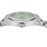 Buy Shop Emporio Armani Federica Mint Green Dial Silver Steel Strap Watch for Women - AR11656 USA Online