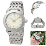 Buy Shop Tory Burch Whitney Ivory White Dial Silver Steel Strap Watch for Women - TBW8001 USA Online