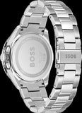 Buy Shop Hugo Boss Runner 3H Black Dial Silver Steel Strap Watch for Men - 1514210 USA Online