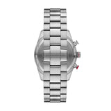 Buy Shop Emporio Armani Racer Chronograph Blue Dial Silver Steel Strap Watch for Men - AR11676 USA Online