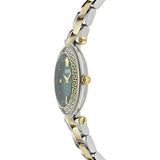 Buy Shop Versace Reve Analog Green Dial Two Tone Steel Strap Watch for Women - VE8B00524 USA Online