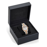 Buy Shop Versace V-Code Analog White Dial Two Tone Steel Strap Watch for Women - VE8I00624 USA Online