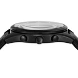 Buy Shop Emporio Armani Antonio Chronograph Black Dial Black Leather Strap Watch for Men - AR11583 USA Online