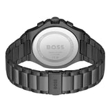 Buy Shop Hugo Boss Strike Chronograph Blue Dial Black Steel Strap Watch for Men - 1514242 USA Online