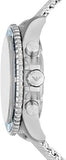 Buy Shop Emporio Armani Diver Chronograph Blue Dial Silver Mesh Strap Watch for Men - AR11587 USA Online