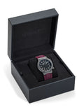 Buy Shop Versace Greca Logo Diver Quartz Black Dial Purple Rubber Strap Watch for Men - VE8G00224 USA Online